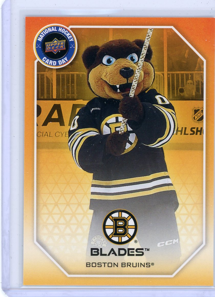 Blades 2024-25 Upper Deck National Hockey Card Day Mascot
