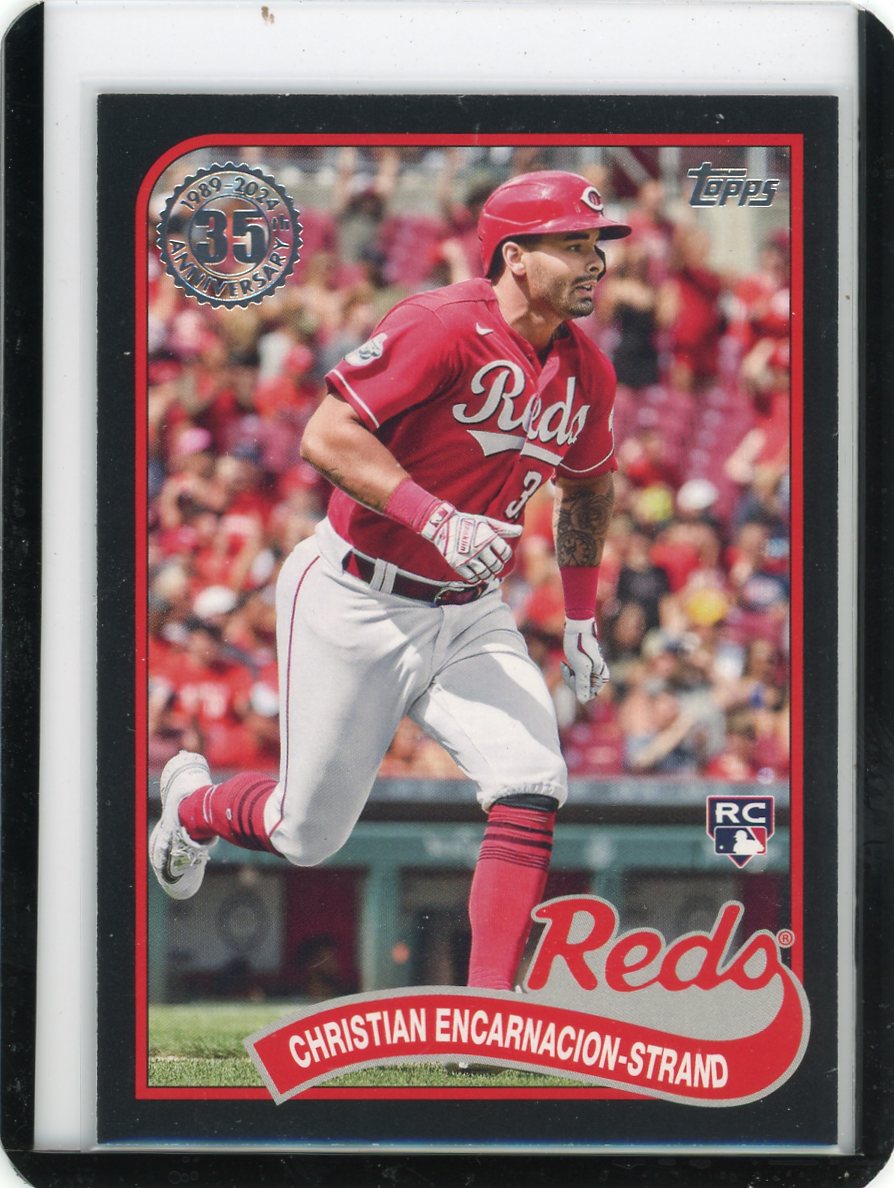 Christian Encarnacion-Strand 2024 Topps 35th Anniversary rookie card black #'d 272/299
