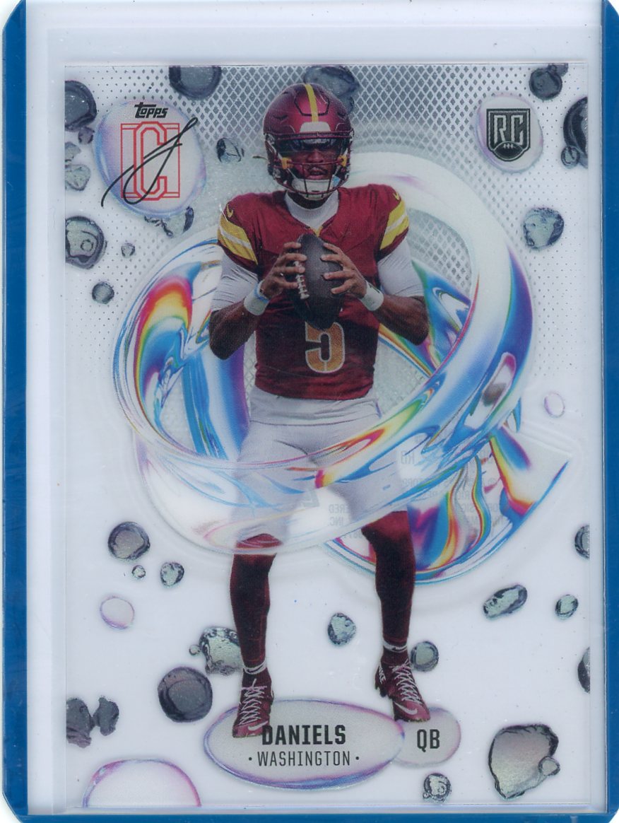 Jayden Daniels 2024 Topps Signature Class Fluidity SSP