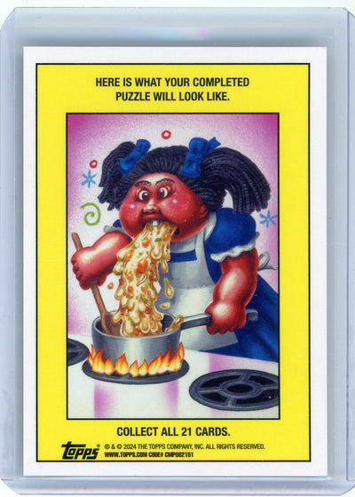 Revolting Colten 2024 Topps Chrome Garbage Pail Kids #281c green ref. #'d 99/99