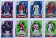 2024 Topps Chrome UEFA Euro 15-card lot #'d /75, /99, /125, /150, /175, /199