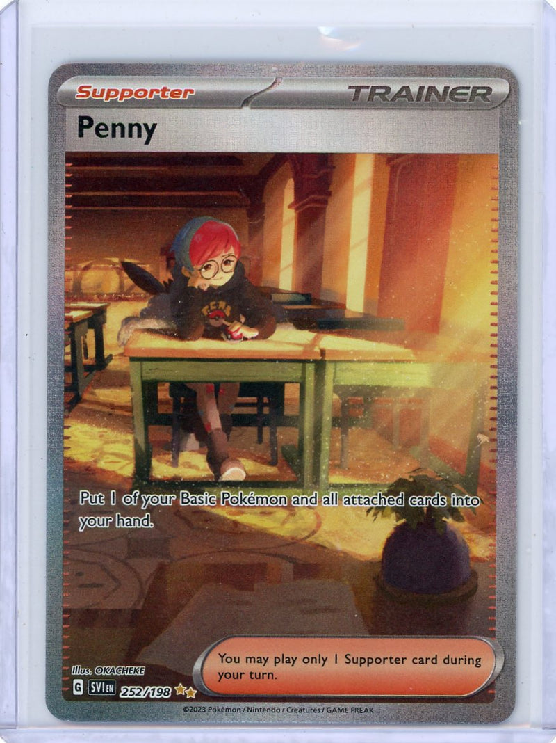 Penny Pokémon Scarlet & Violet Special Illustration Rare 