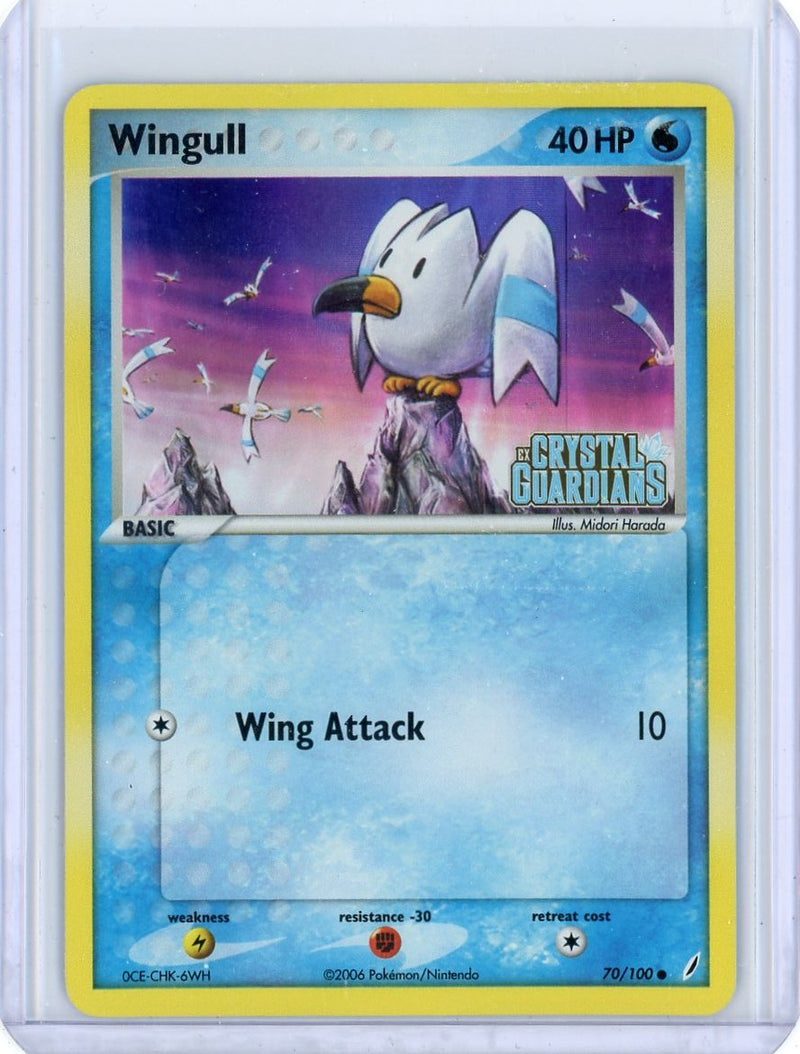 Wingull 2006 Pokemon EX Crystal Guardians Reverse holo 70/100