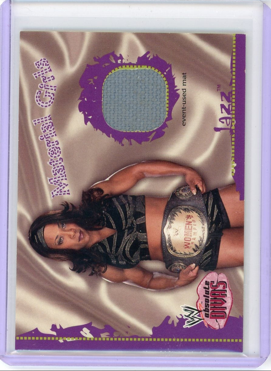 Jazz 2002 Fleer WWE Absolute Divas Material Girls Relic