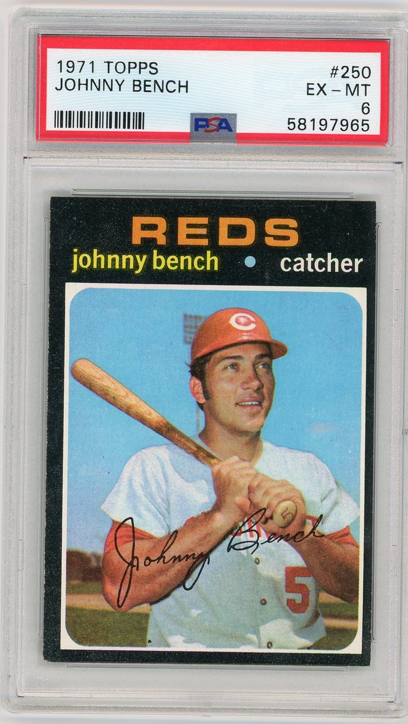 Johnny Bench 1971 Topps 