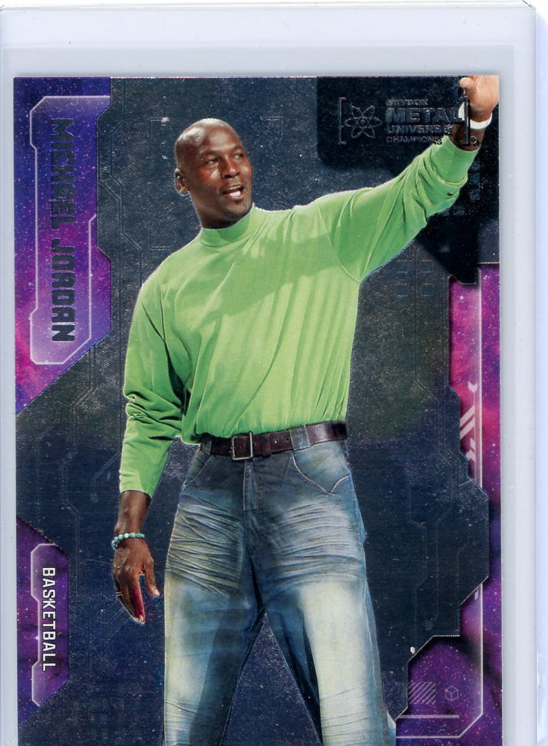 Michael Jordan 2024 Upper Deck Metal Universe 