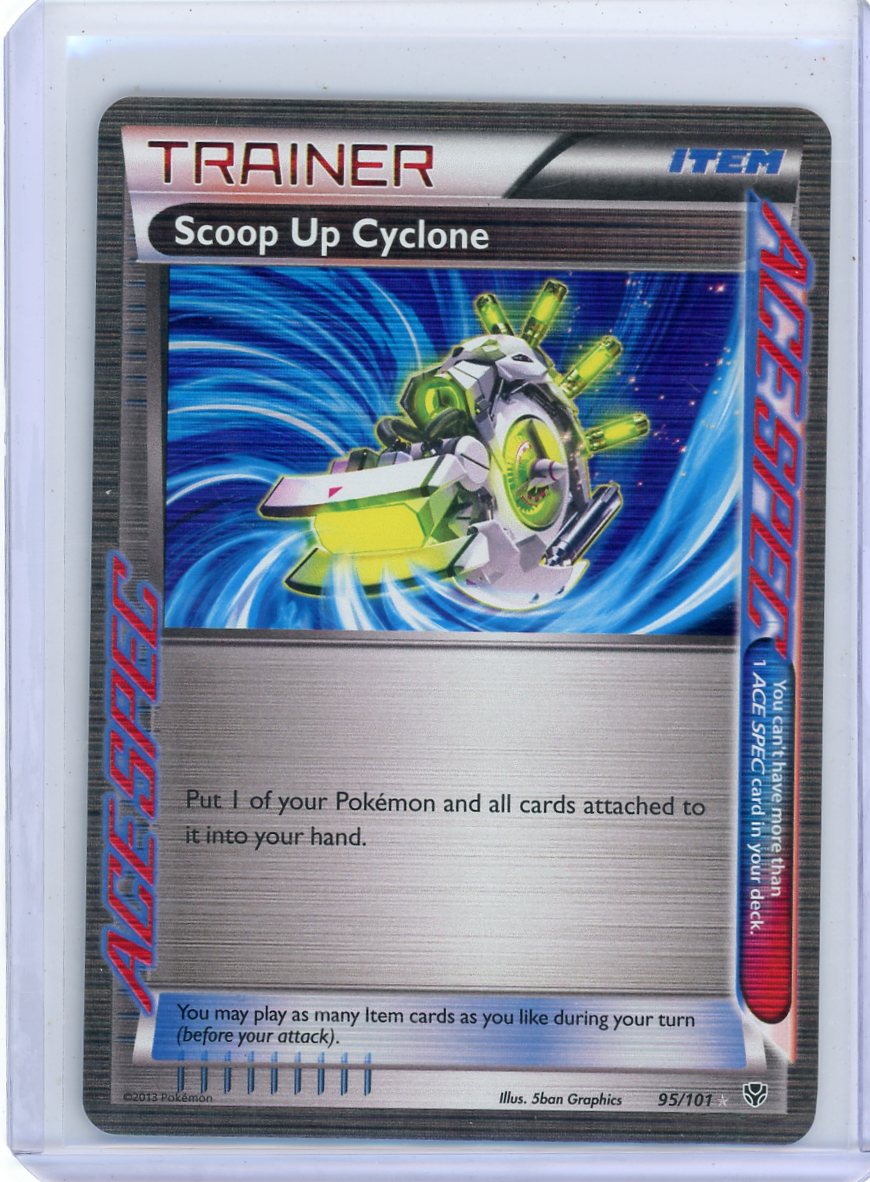 Scoop Up Cyclone Pokémon Plasma Blast ASPECT Ultra-Rare #95/101