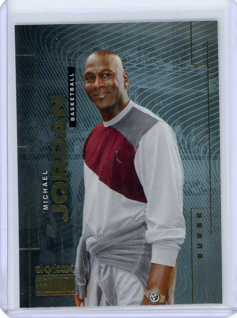 Michael Jordan 2024 Upper Deck Metal Universe SkyBox Premium 