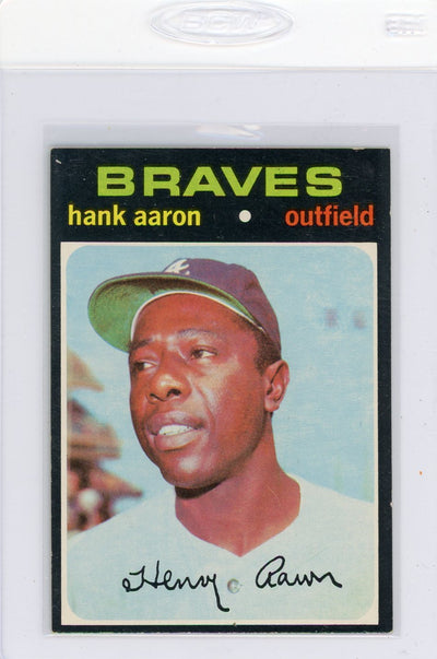 Hank Aaron 1971 Topps #400 EX-EXMINT (Minimum Size)