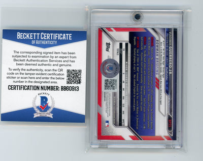 Vladimir Guerrero Jr. 2016 1st Bowman Paper IP auto Beckett Certified