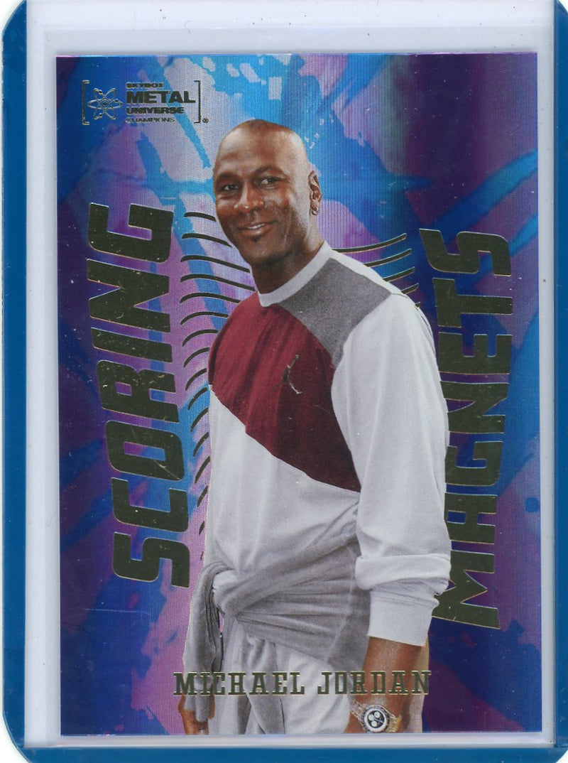 Michael Jordan 2024 Upper Deck Metal Universe Scoring Magnets