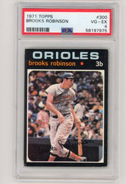 Brooks Robinson 1971 Topps #300 PSA 4
