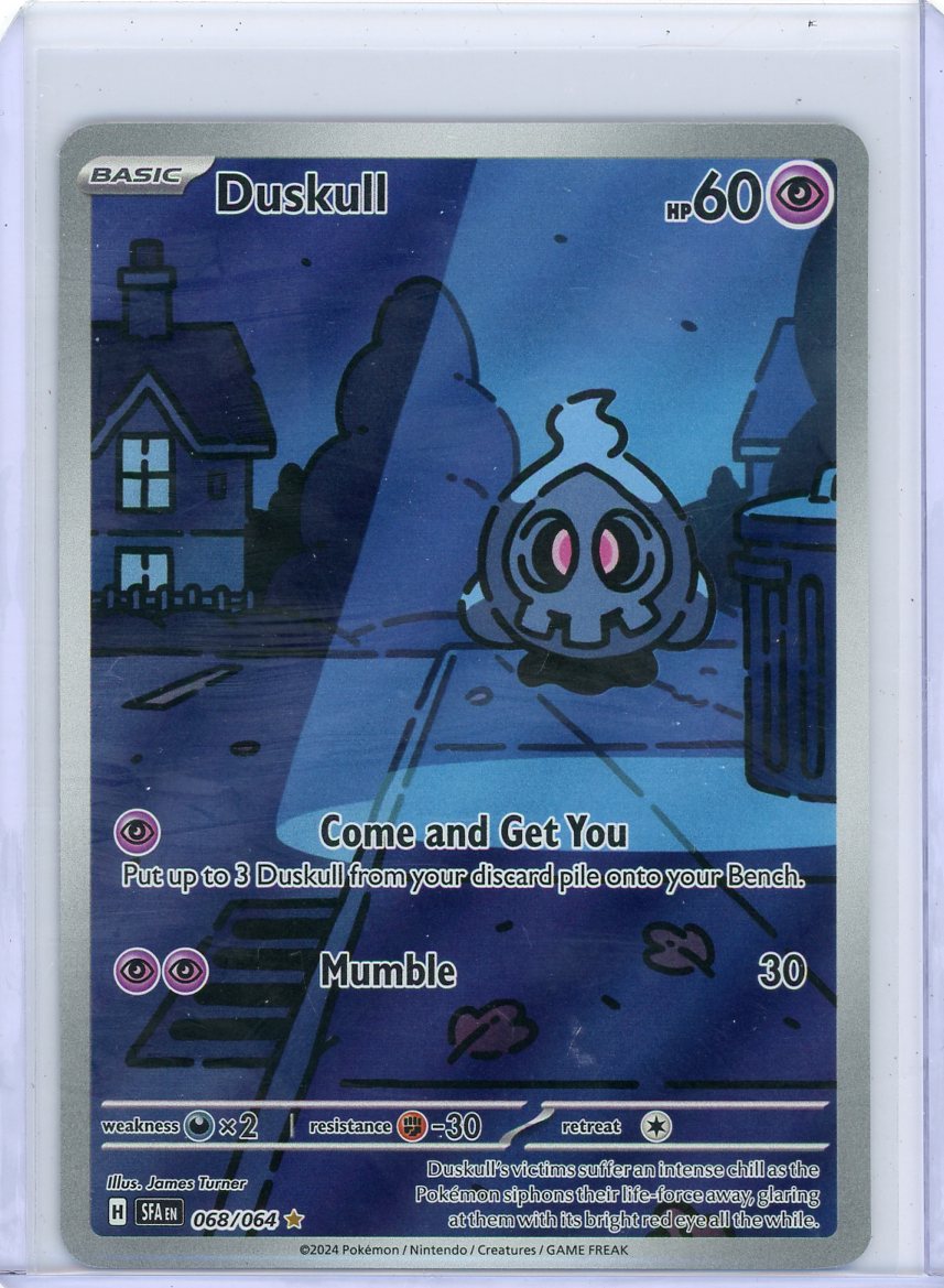 Duskull Pokémon Shrouded Fable Illustration Rare #068/064