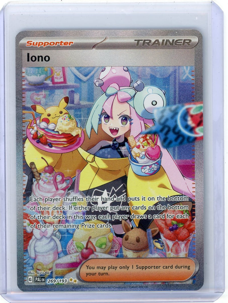Iono Pokémon Paldea Evolved Special Illustration Rare 