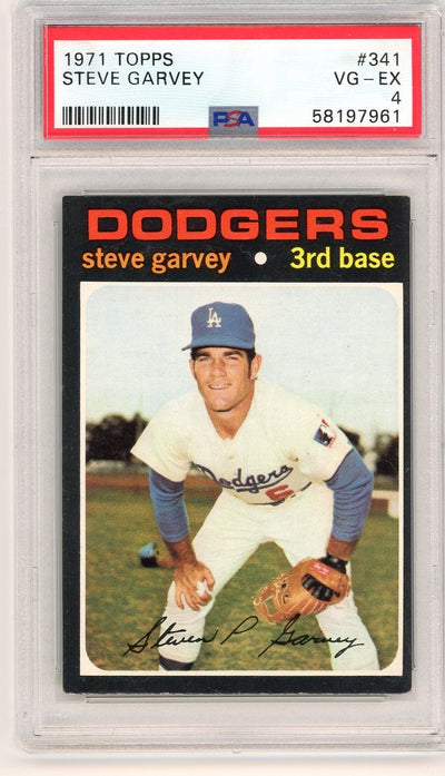Steve Garvey 1971 Topps #341 PSA 4