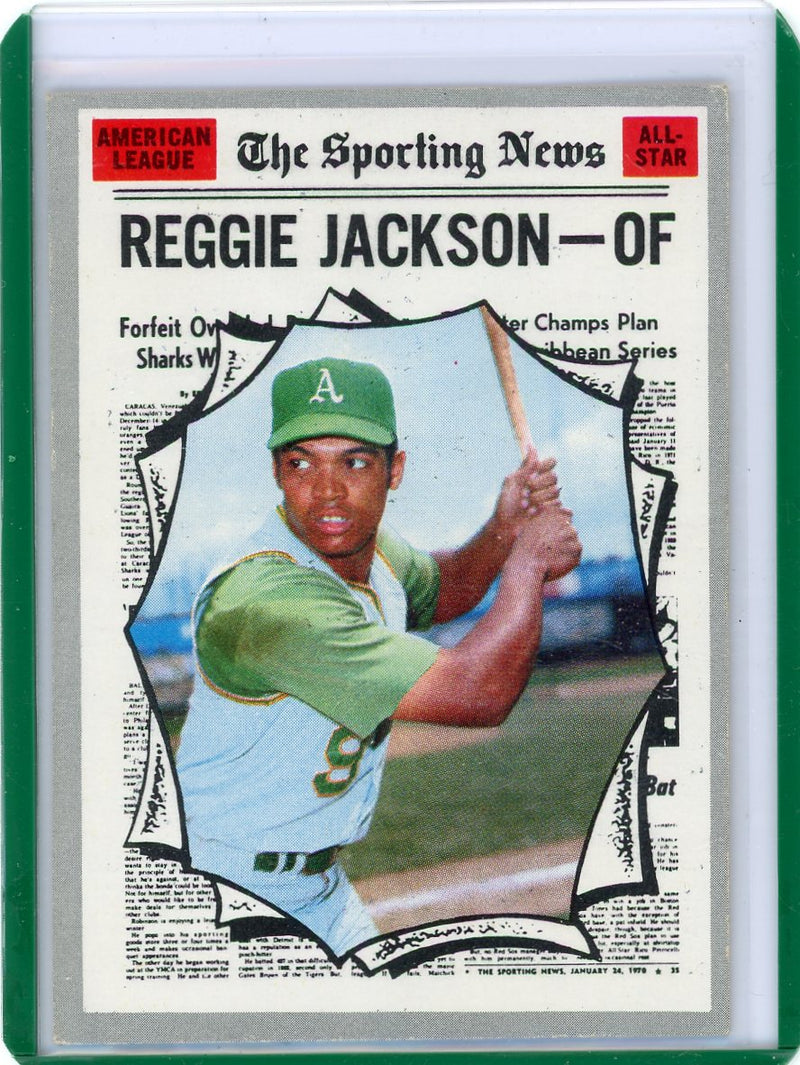 Reggie Jackson 1970 Topps Sporting News