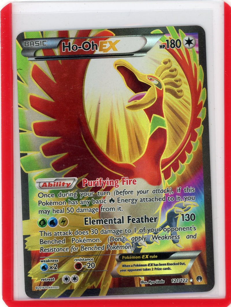 Ho-Oh EX Pokémon XY BREAKpoint Full-Art 