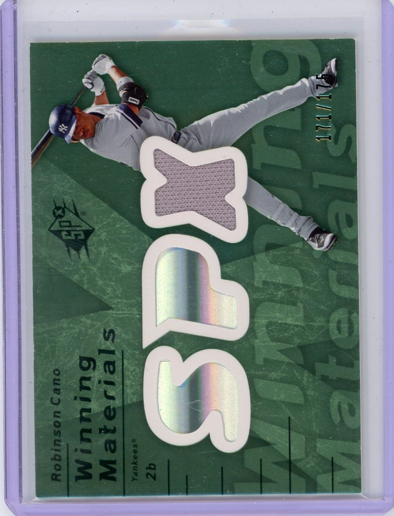 Robinson Cano 2007 Upper Deck SPX Winning Materials Relic 