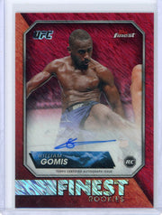 Williams Gomis 2024 Topps Finest Rookies autograph red shimmer refractor