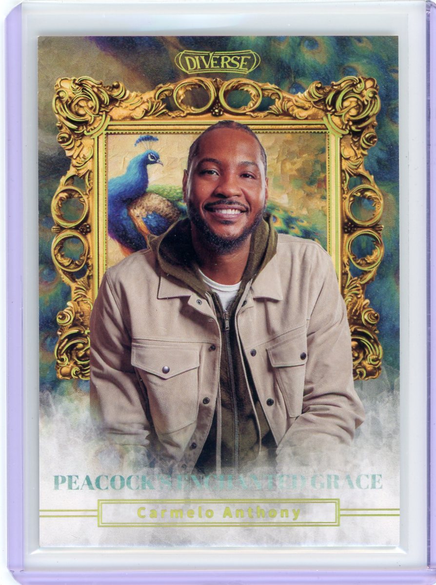 Carmelo Anthony 2024 Kakawow Diverse Season 1 Peacock Enchanted Grace #'d 071/166