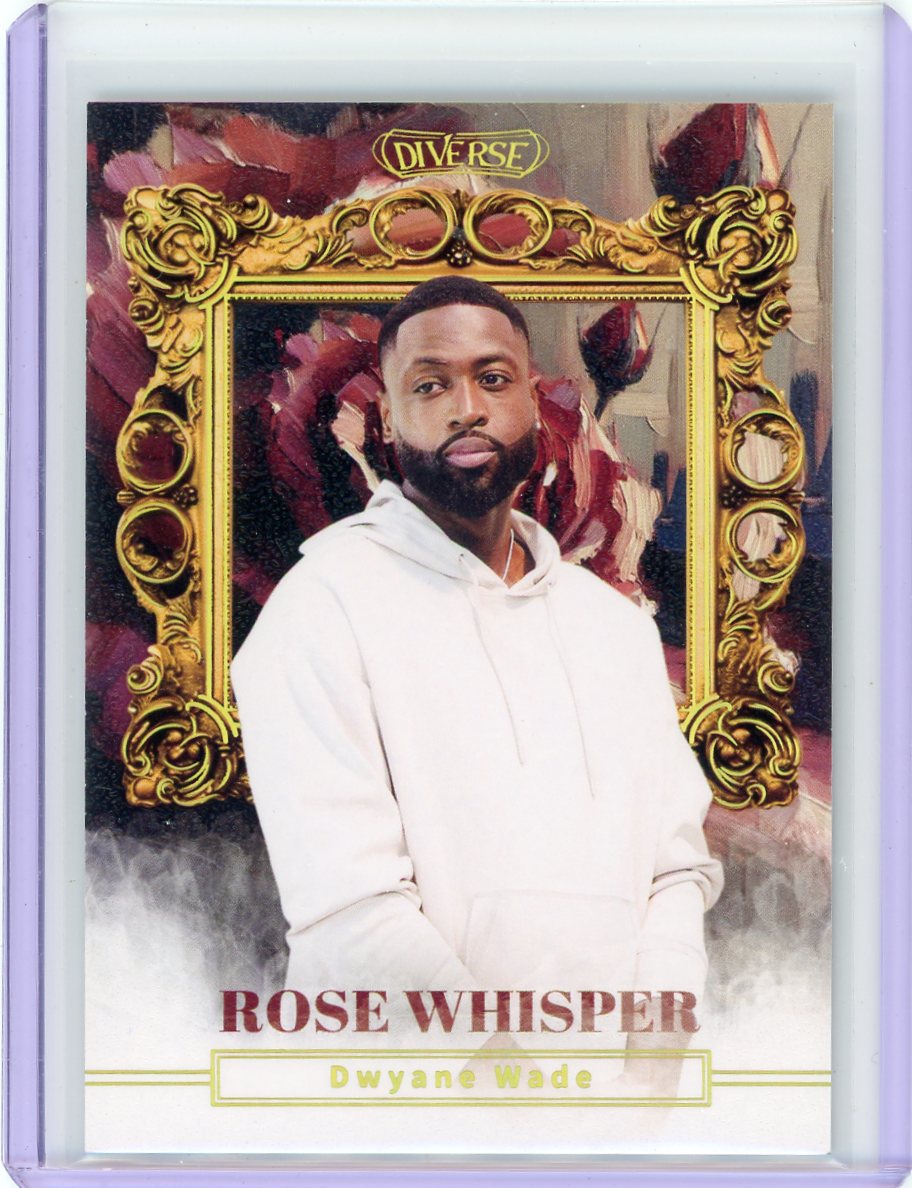 Dwyane Wade 2024 Kakawow Diverse Season 1 Rose Whisperer #'d 038/166