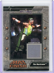 The Hurricane 2003 Fleer WWE Wrestlemania XIX Mat Finish Relic