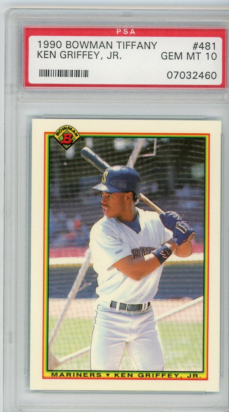 Ken Griffey Jr. 1990 Bowman Tiffany 