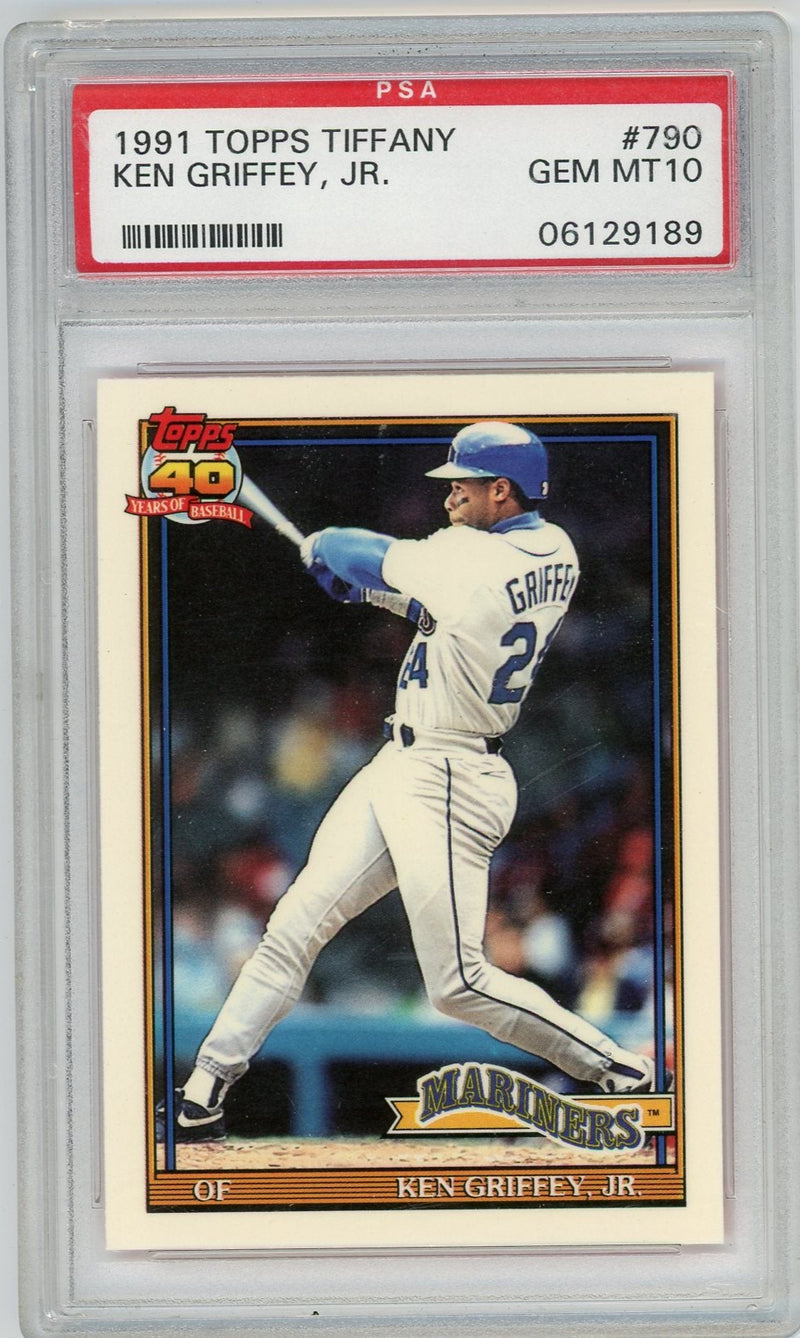 Ken Griffey Jr. 1991 Topps Tiffany 