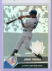 Jorge Posada 2004 Topps Jersey Relic #'d 03/25