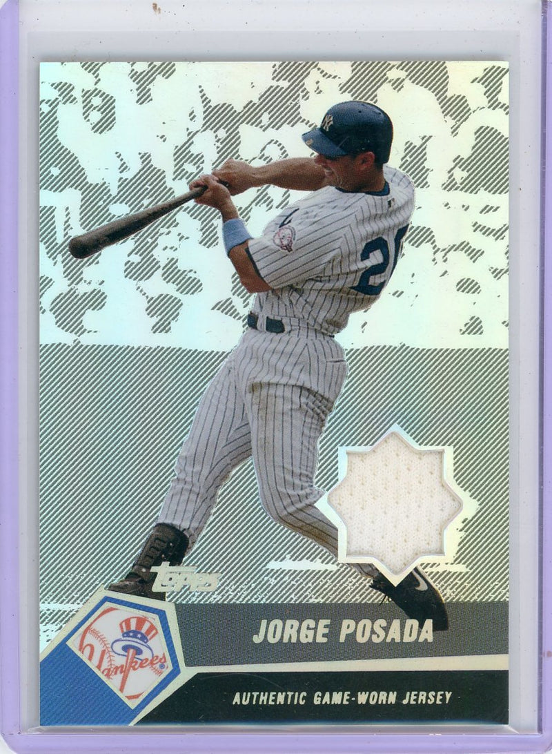 Jorge Posada 2004 Topps Jersey Relic 