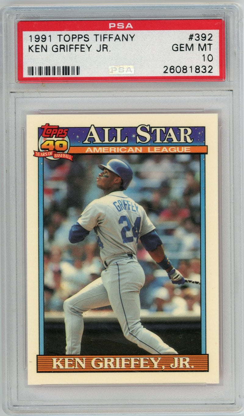 Ken Griffey Jr. 1991 Topps Tiffany 