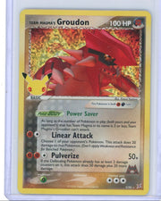 Team Magma's Groudon Pokemon Celebrations Holo 9/95