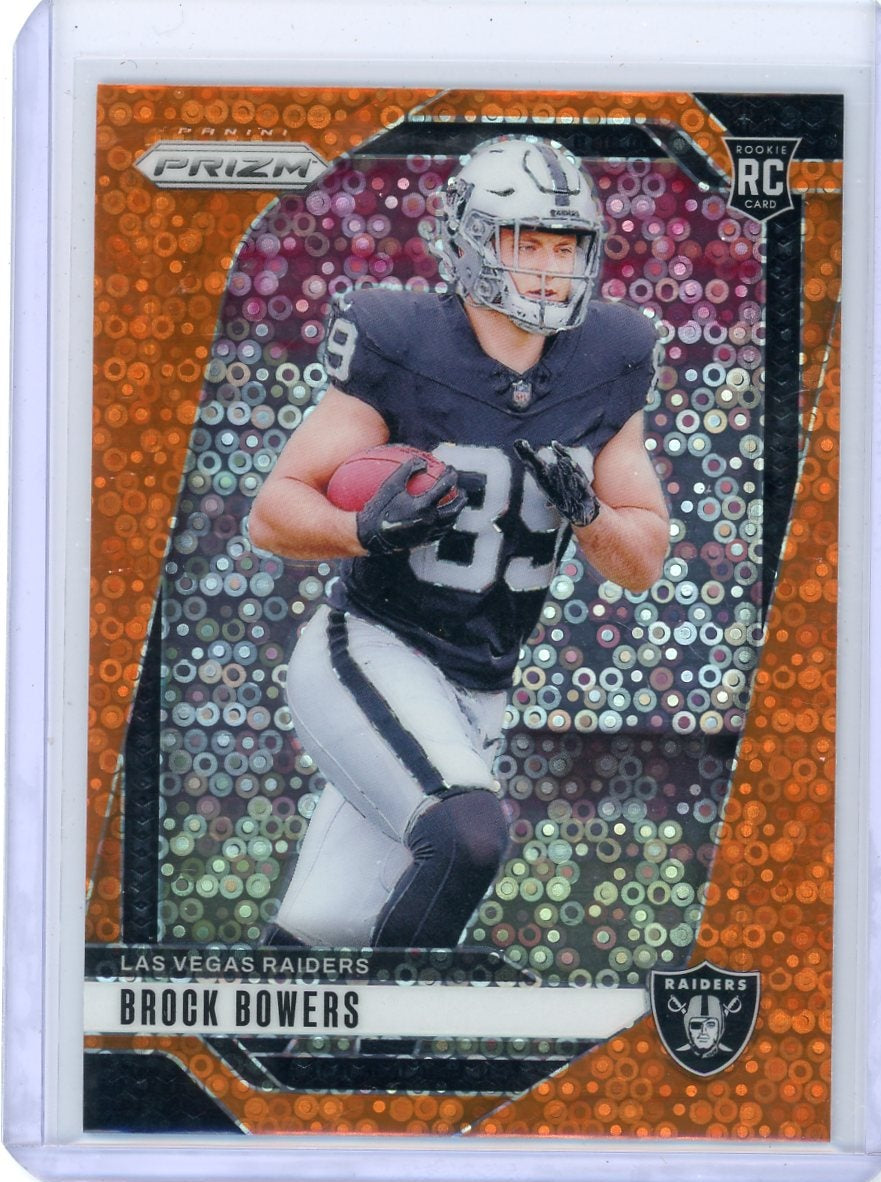 Brock Bowers 2024 Panini Prizm Disco Rookie