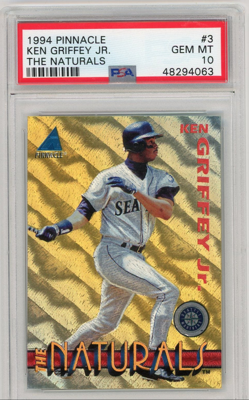 Ken Griffey Jr. 1994 Pinnacle The Naturals PSA 10