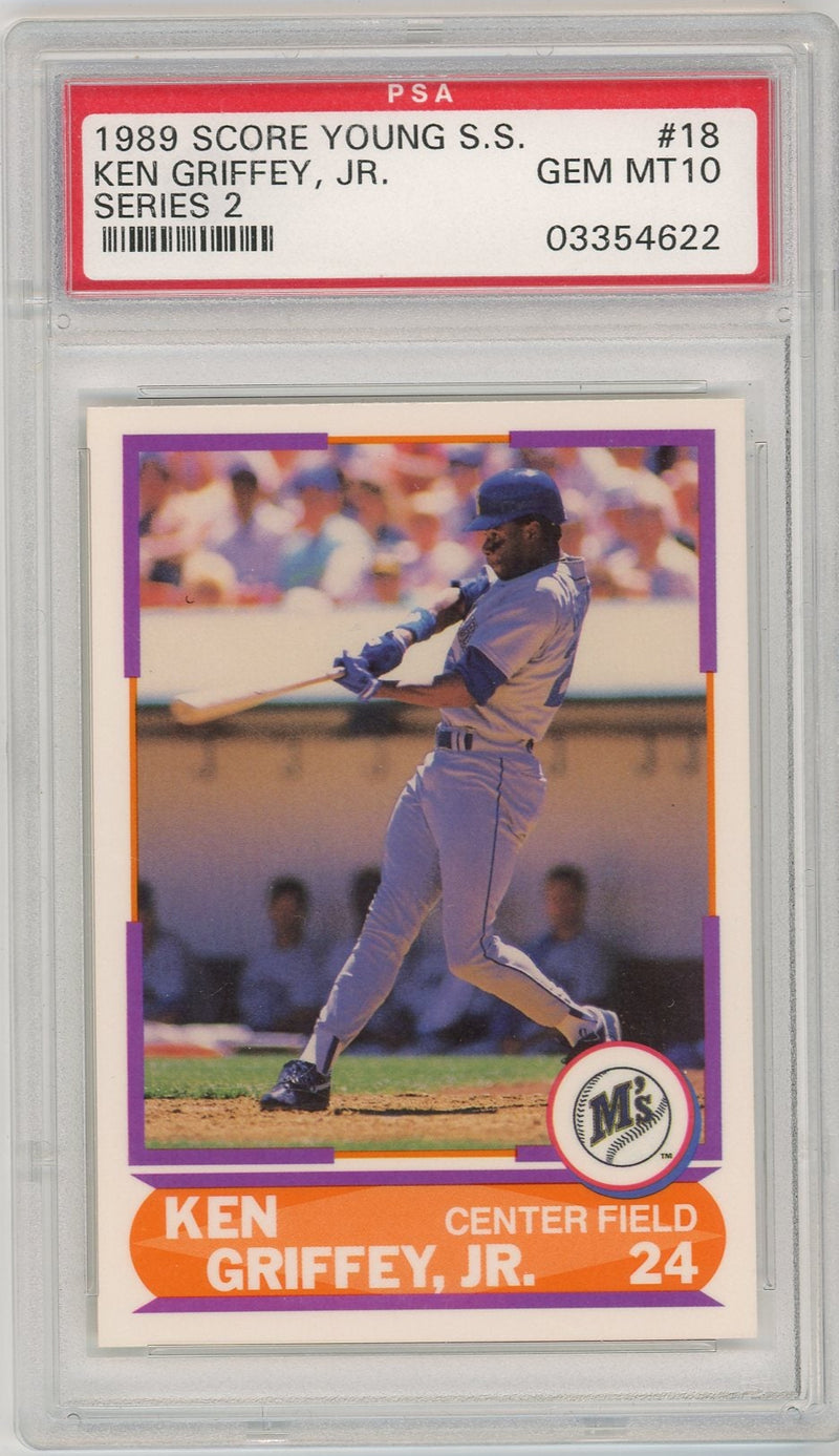 Ken Griffey Jr. 1989 Score Series 2 Young Superstar PSA 10