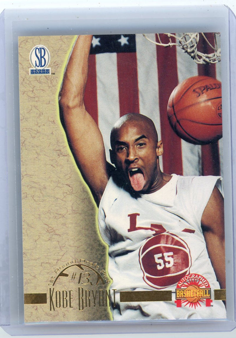 Kobe Bryant 1996 Score Board Rookie Card 