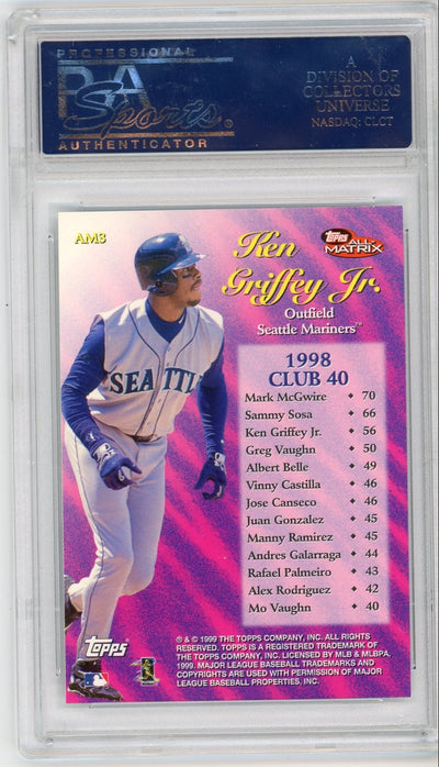 Ken Griffey Jr. 1999 Topps All-Matrix PSA 10