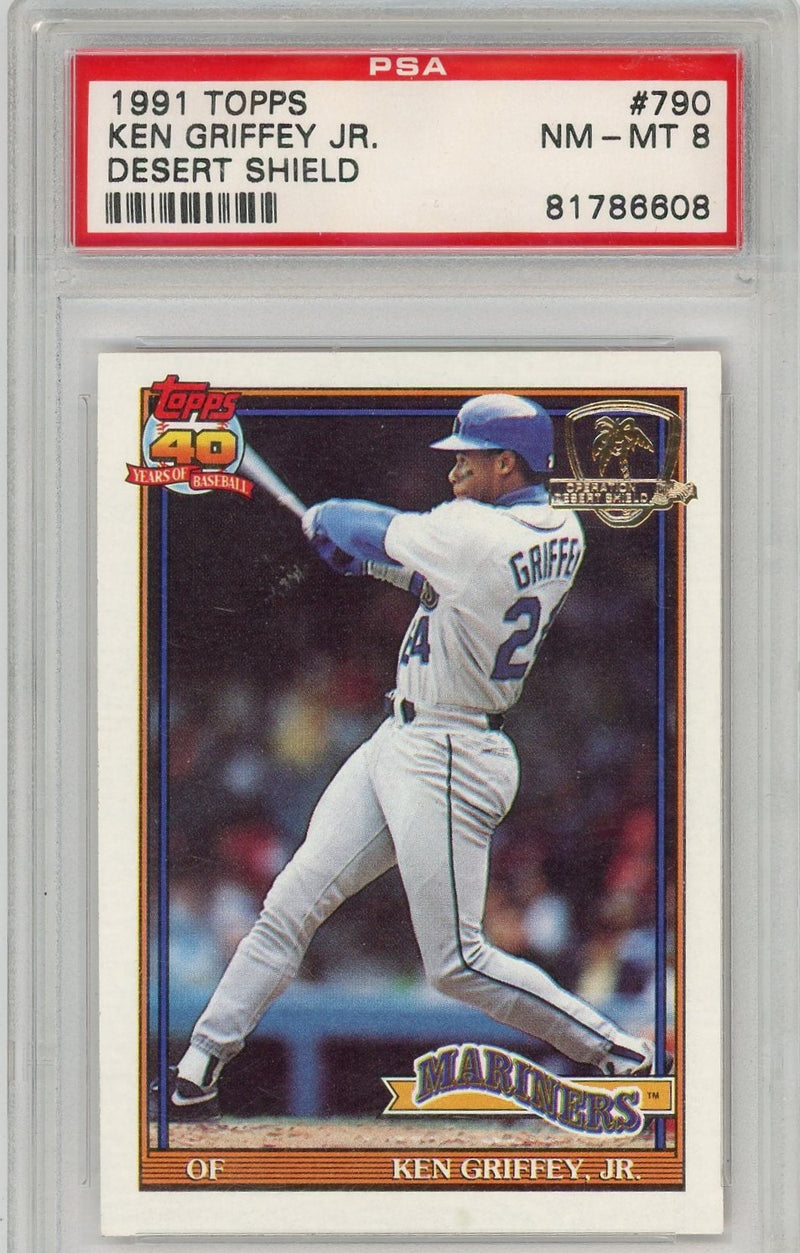 Ken Griffey Jr. 1991 Topps Desert Shield 