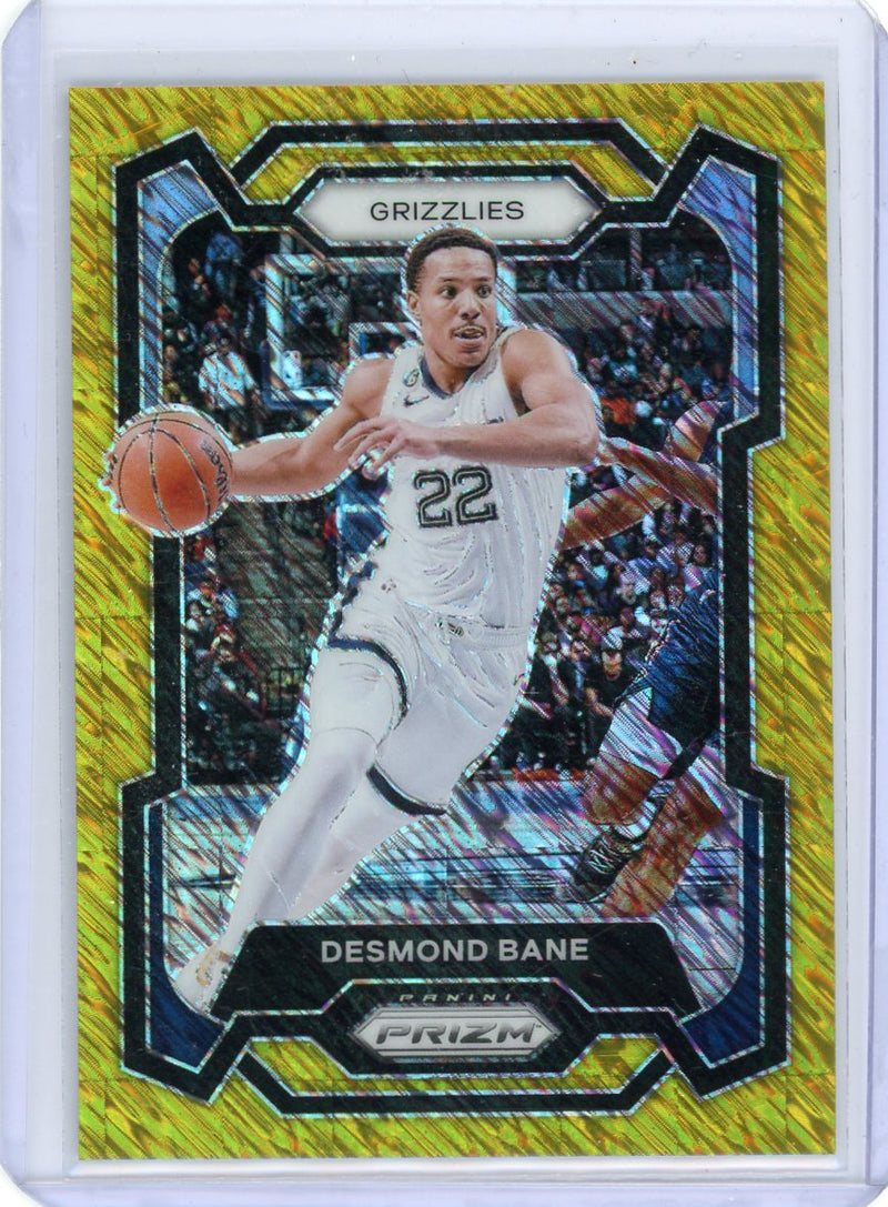 Desmond Bane 2023-24 Panini Prizm FOTL gold shimmer prizm 