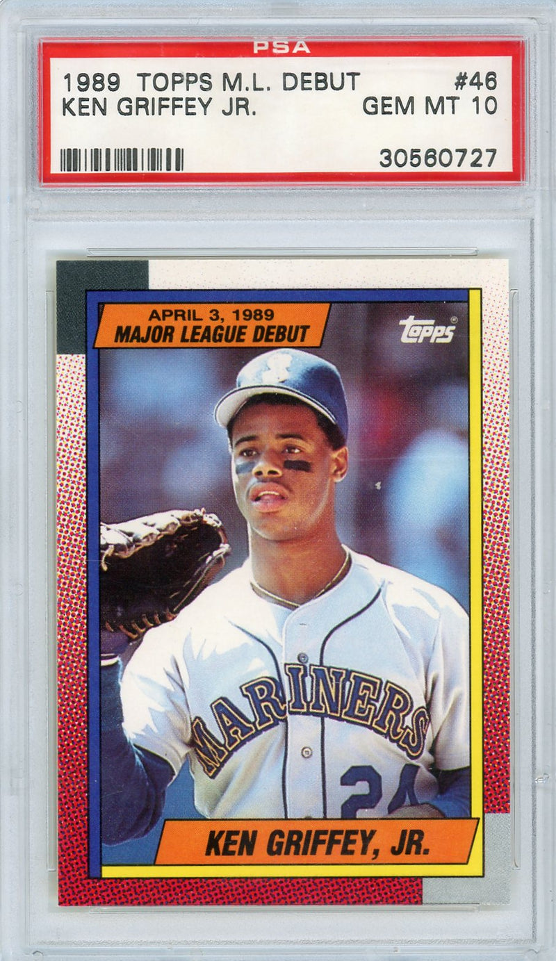 Ken Griffey Jr. 1989 Topps MLB Debut 