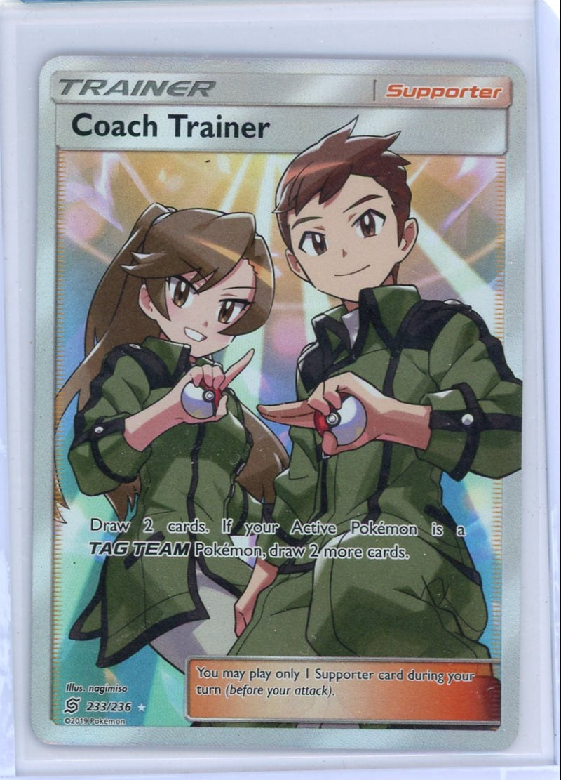 Coach Trainer Pokémon Unified Minds Full-Art Trainer 