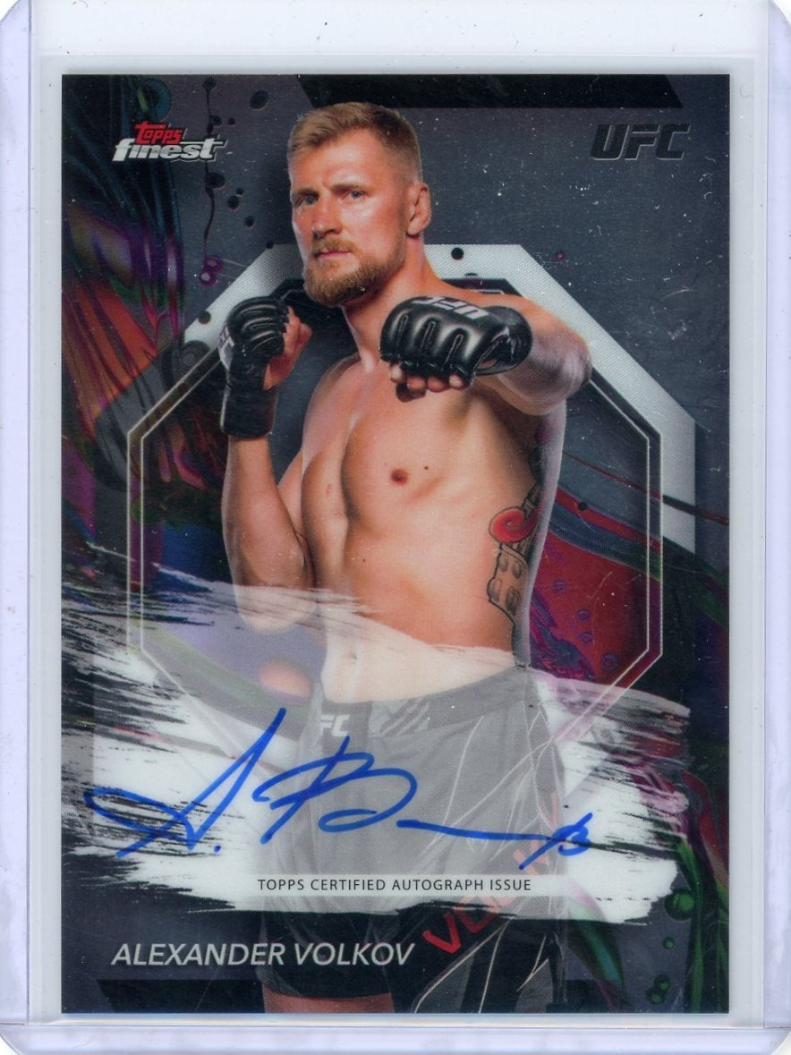 Alexander Volkov 2024 Topps Finest UFC Autograph