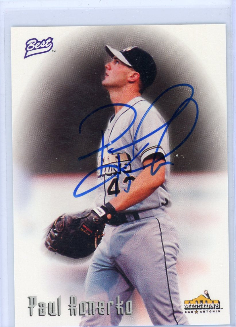 Paul Konerko 1996/97 2-card autograph lot