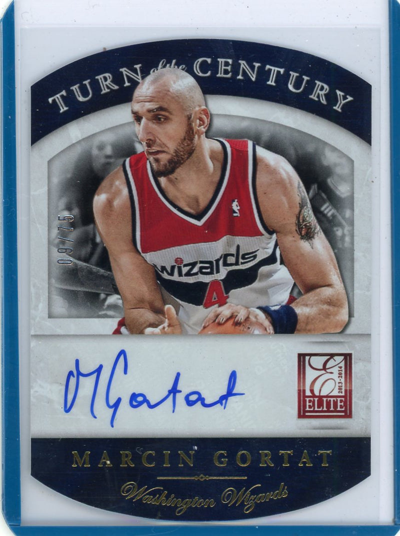 Marcin Gortat 2013-14 Panini Elite Turn of the Century Autograph 