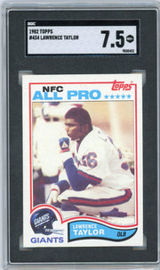 Lawrence Taylor 1982 Topps #434 SGC 7.5