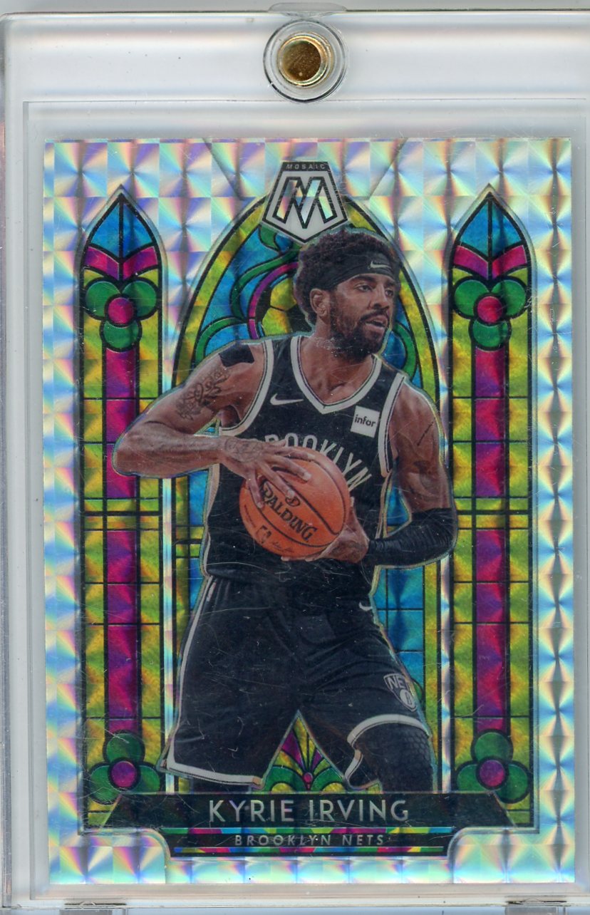 Kyrie Irving 2019-20 Panini Mosaic Stained Glass