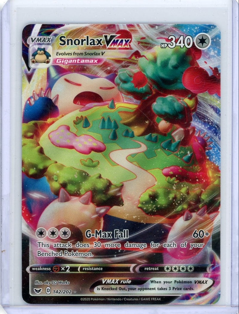 Snorlax Vmax Pokémon Sword & Shield Ultra-Rare 
