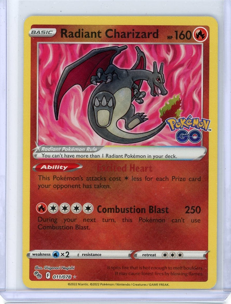 Radiant Charizard Pokémon Go Shiny 