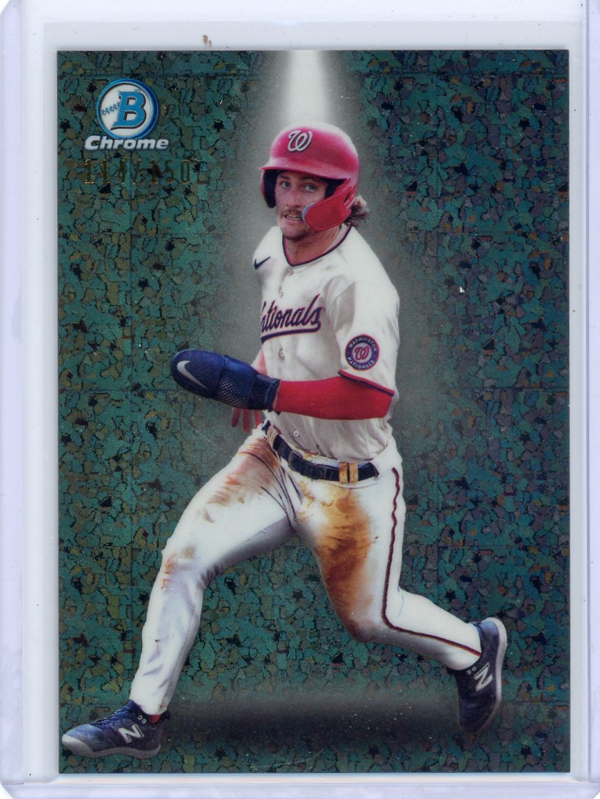 Dylan Crews 2024 Bowman Chrome Spotlight mini diamond refractor #'d 114/150
