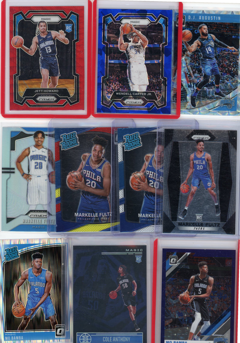 Modern Orlando Magic NBA 24-card lot